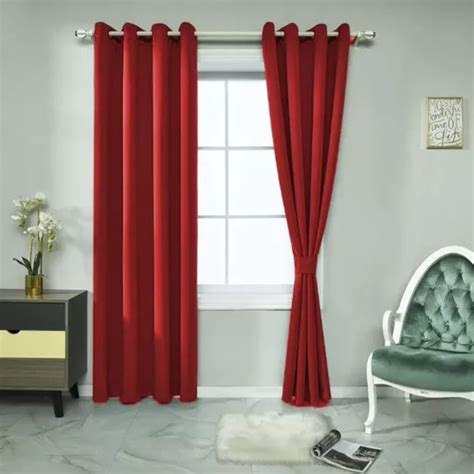 Conjunto de cortinas rústicas de 8 peças modelo Tábatha Argollas Color