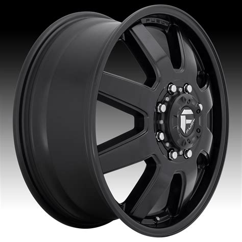 Fuel Maverick Dually D436 Satin Black Custom Wheels Rims Maverick