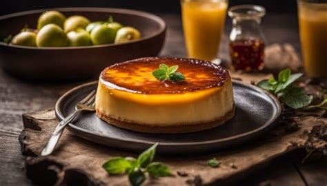 Traditional Spanish Flan Golden Sweet And Heavenly