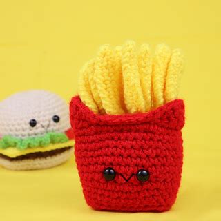 Ravelry French Fries Amigurumi Pattern By StringyDingDing