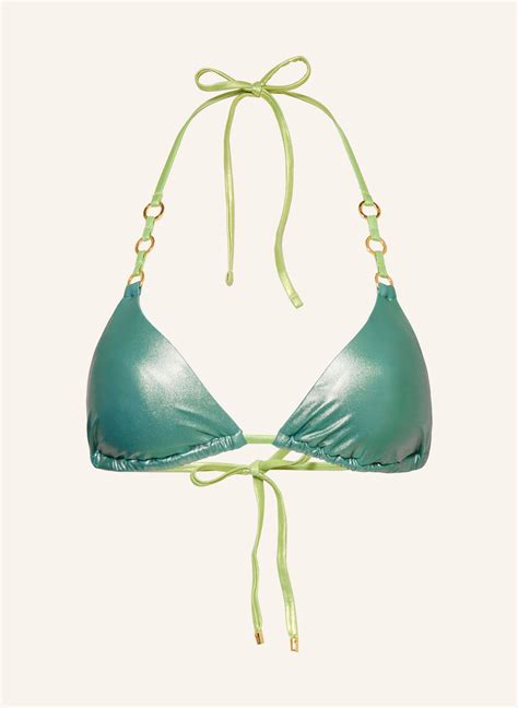 Pq Triangel Bikini Top Atlantic Link In Hellgr N