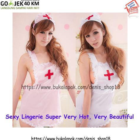 Jual Sexy Lingerie Nurse Costum Uniform Suster Shopee Indonesia