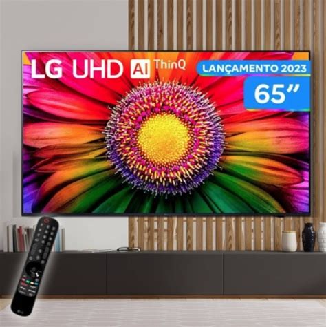 Smart TV 65 4K LG UHD ThinQ AI 65UR8750PSA WT Promoções