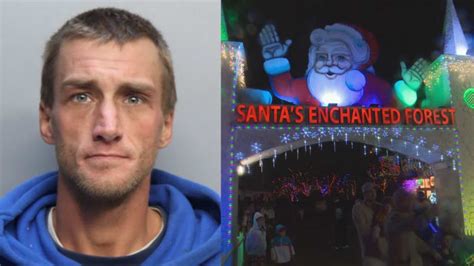 Carnival Worker Stabbed Man With Box Cutter At Santas Enchanted Forest