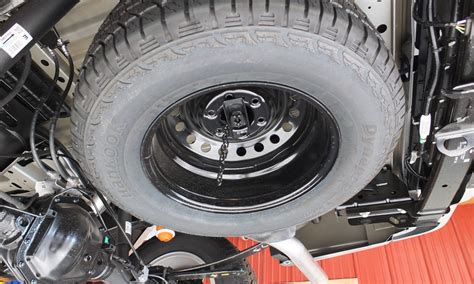 Can T Check Air Pressure In Spare Tire Ford Ranger And Raptor