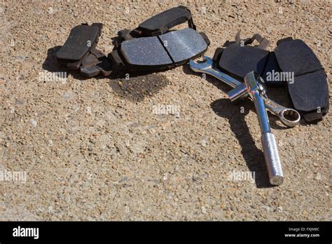 Worn Brake Pads Hi Res Stock Photography And Images Alamy