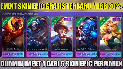 LOGIN SEKARANG EVENT SKIN EPIC GRATIS MOBILE LEGENDS TERBARU 2024