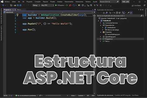 Estructura De Un Proyecto De Asp Net Core Estrada Web Group