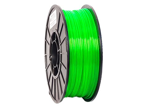 Translucent Neon Green PRO Series PLA Filament 1 75mm 1kg