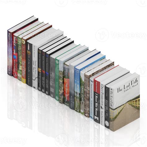 Render 3d De Libros Isométricos 14289370 Png