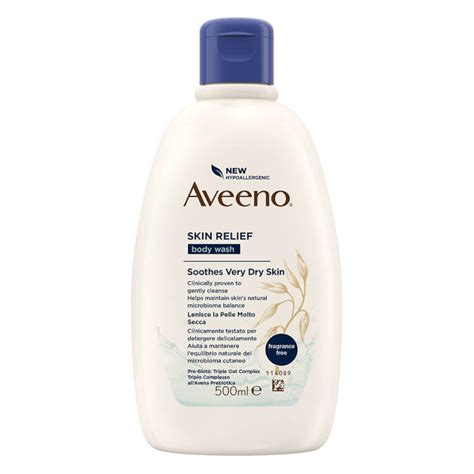 Aveeno Skin Relief Moisturizing Body Wash 500ml Lyskin