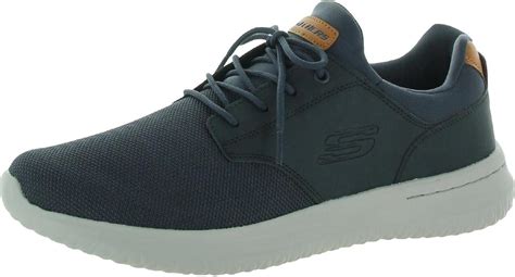 Skechers Men S Delson Air Cooled Memory Foam Sneaker Shoe Shoes