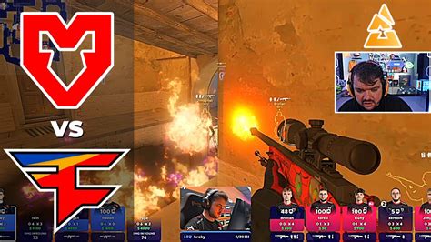 Faze Vs Mouz Blast Premier World Final Semifinais Mirage Mapa