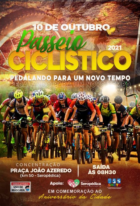 Venham Participar Do Passeio Ciclistico E Da Motociata Em Comemora O