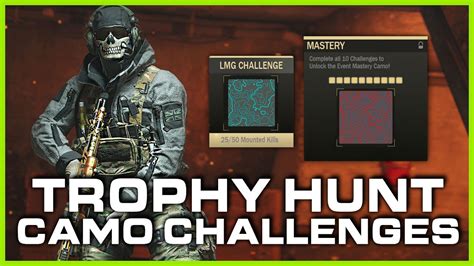 Trophy Hunt Camo Unlock Challenges Event Update Season 3 Reloaded