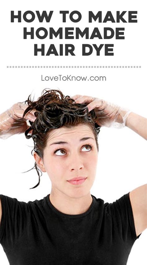 4 Easy Homemade Hair Dye Recipes LoveToKnow Homemade Hair Dye