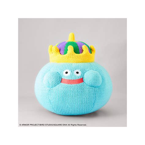 Plush Amigurumi King Slime Dragon Quest Smile Slime Meccha Japan