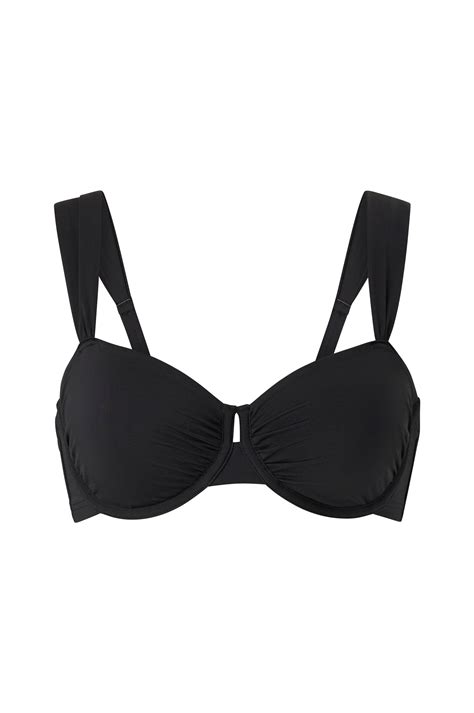 Ellos Marielle Bikini Bh Med B Jle Sort Bikinitoppe Ellos Dk