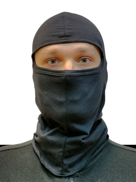 Подшлемник Балаклава под Каску Черный - купить в военторге Милитари 21