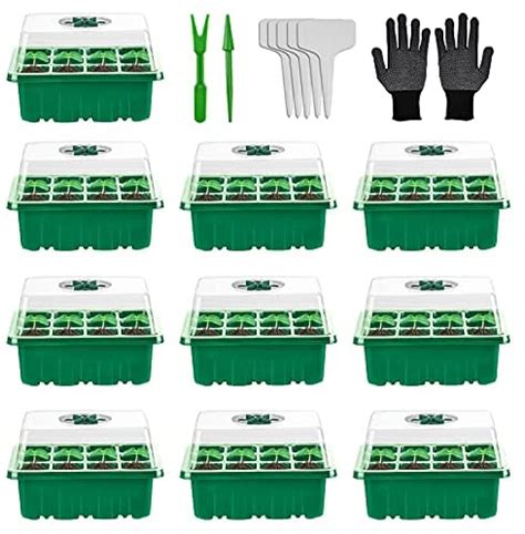 Herefun Pcs Semis Plateau Kit De Germination Plateau De Culture