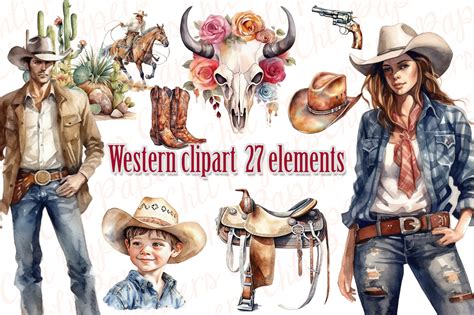 Cowgirl Clipart Images