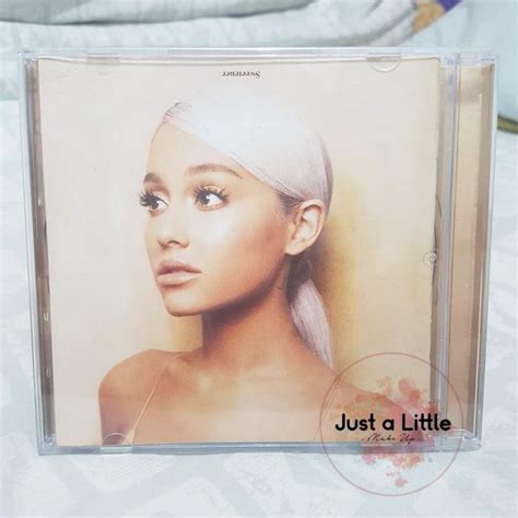 Jual Cd Ariana Grande Sweetener Original Import First Hand Shopee