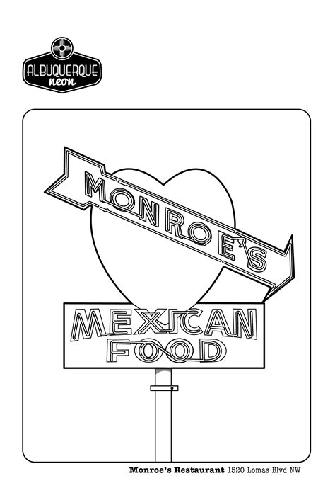 Diner Coloring Page Coloring Pages