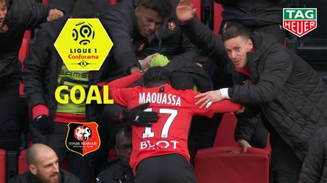 Goal Faitout MAOUASSA 9 Stade Rennais FC Montpellier Hérault SC