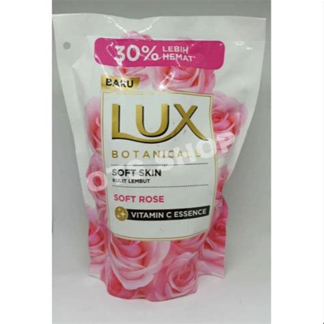 Jual LUX BOTANICALS SOFT ROSE BODY WASH 400ML Shopee Indonesia