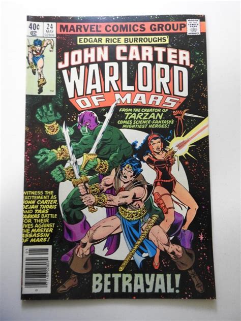 John Carter Warlord Of Mars Comic Books Bronze Age