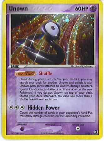 Unown B Ex Unseen Forces Pokemon Trollandtoad