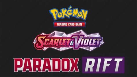 Pokemon TCG Paradox Rift Set Release Date Ancient Future Species