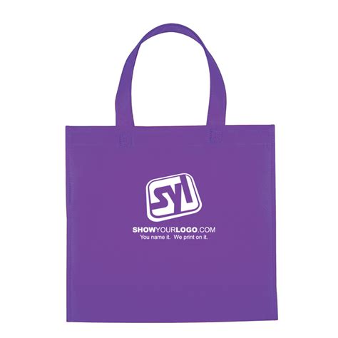 Non Woven Mini Brochure Tote Bag Show Your Logo