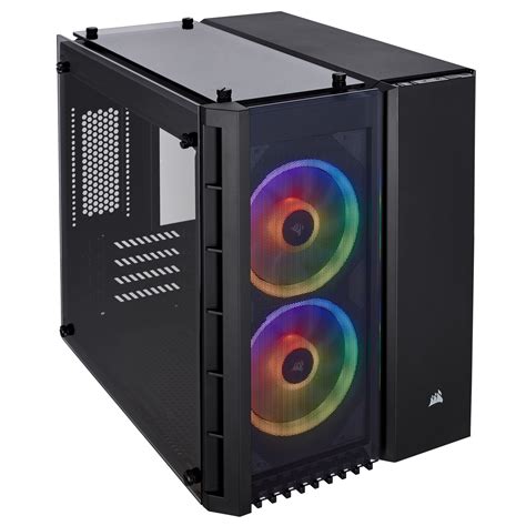 Corsair Crystal Series 280X RGB Mid Tower Gaming Case Black CC