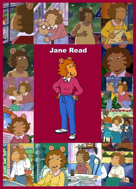 Arthur Characters Jane Read By Gikesmanners1995 On Deviantart