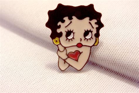 Betty Boop Pin Badge Verzamelaars Emaille Pin Cartoon Etsy