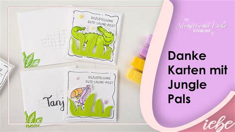 Stampin Up Tutorial Dankeskarten Mit Sale A Bration Set Junge Pals