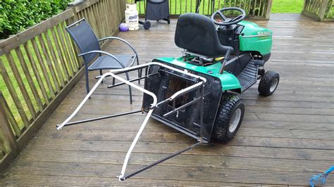 Ride On Mower Rebuild Homemade Grass Catcher Build 8 Steps With