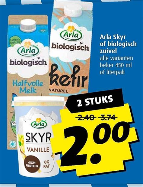 Arla Skyr Of Biologisch Zuivel Aanbieding Bij Boni