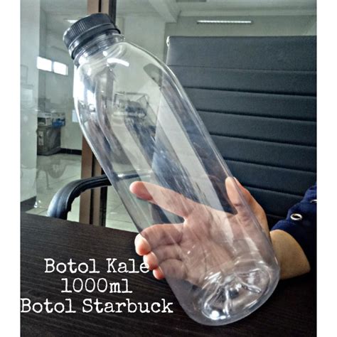 Jual Botol Kale Ml Botol Starbuck Tebal Pcs Termasuk Tutup