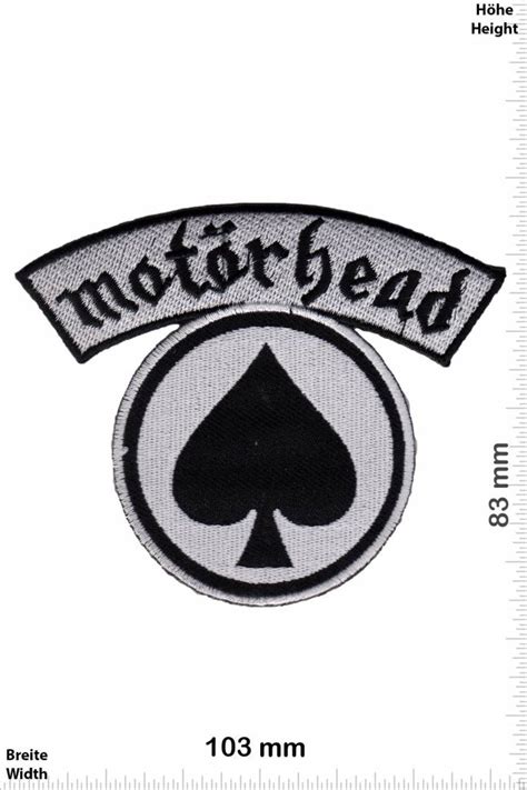 Motörhead Patch Aufnäher Aufnäher Shop Patch Shop Größter Weltweit Patch Aufnäher