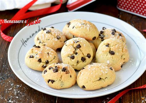 Biscotti Morbidi Con Gocce Di Cioccolato