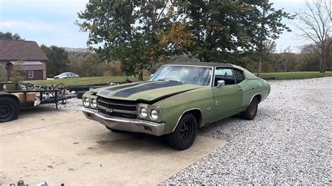 Classic 1970 Chevy Chevelle SS Unveils Rare Paint Pairing and Authentic ...