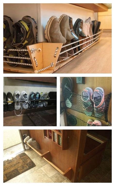 RV Shoe Storage Ideas #rvtravel How to Organize Shoes in Your RV? When you have ... … in 2020 ...