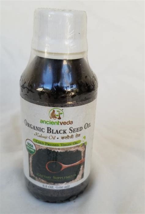 Organic Kalonji Black Seed Oil Bottle 100 ML 35402 DesiClik USA