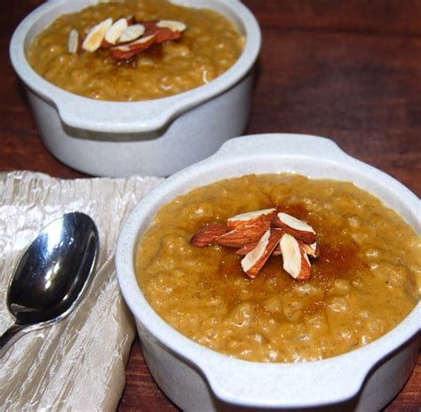 Vegan Pumpkin Brown Rice Pudding - Holy Cow Vegan