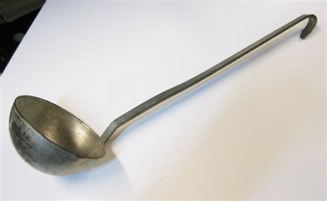 Items Similar To Antique Ladle Very Early Antique Metal Fireplace Ladle Primative Country