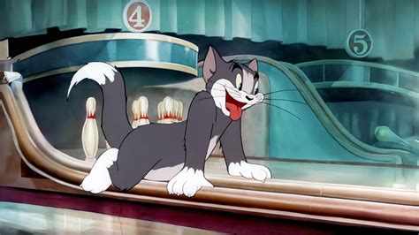 Tom And Jerry Episode The Bowling Alley Cat Ai Remastered