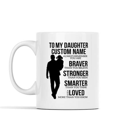 To My Daughter Custom Name Always Remember That You Are Braver Than Bamugi