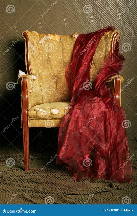 Antique Chair Stock Photo 34999602